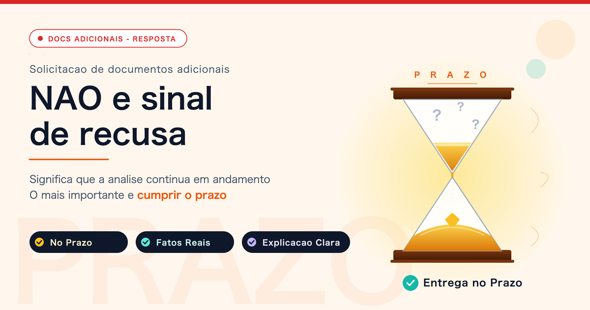 Como responder a solicitacao de documentos adicionais no visto japones