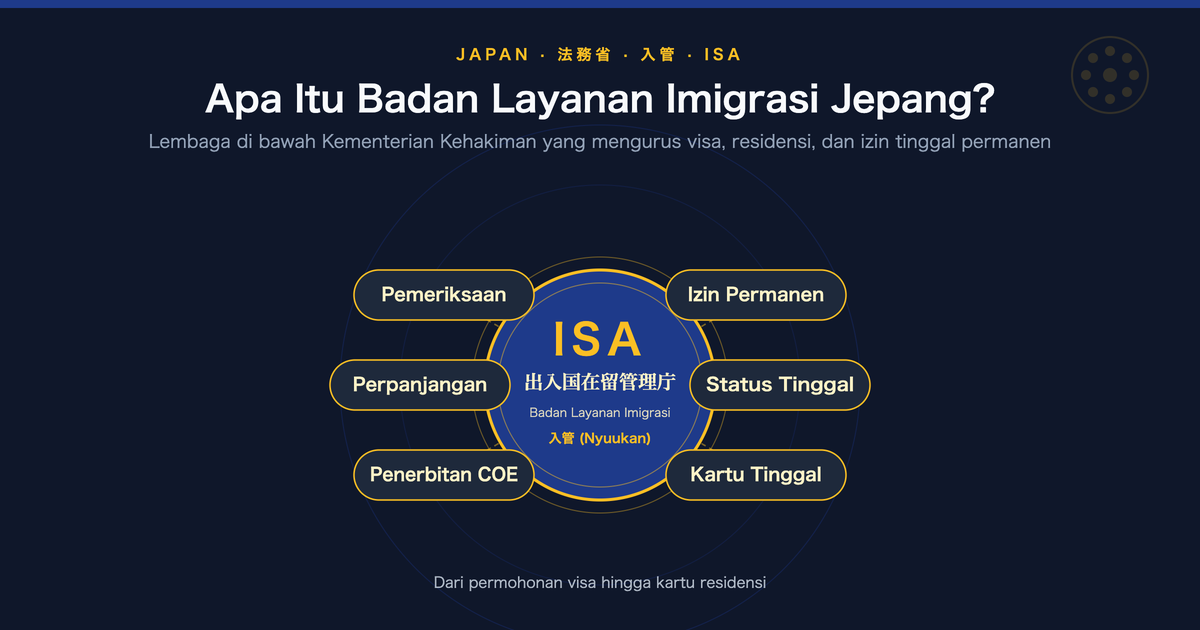 Apa Itu Badan Layanan Imigrasi Jepang (Nyuukan)?