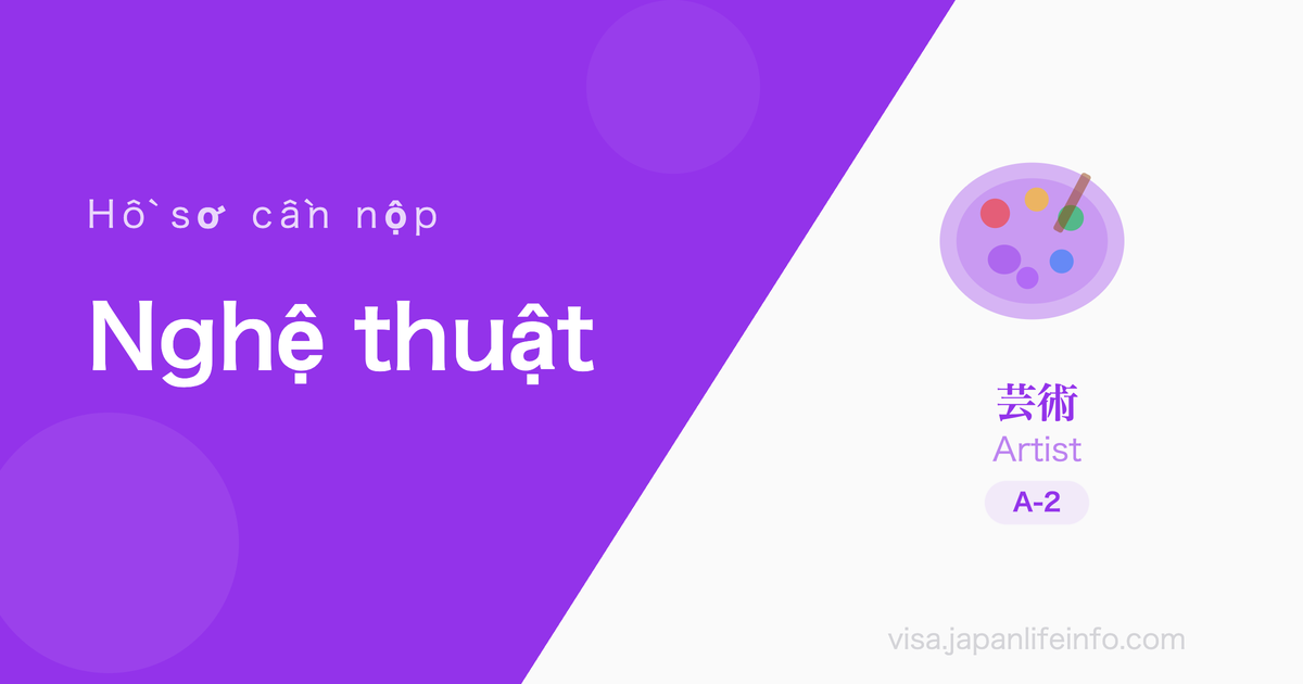 Nghệ thuật - Hồ sơ cần nộp