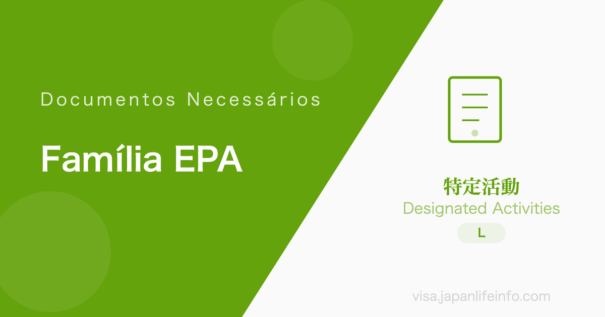 Familiares de Enfermeiros e Cuidadores do EPA - Documentos Necessários