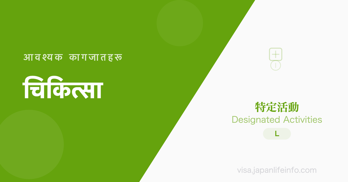 चिकित्सा बसोबास र साथीहरू - पेश गर्नुपर्ने कागजातहरू