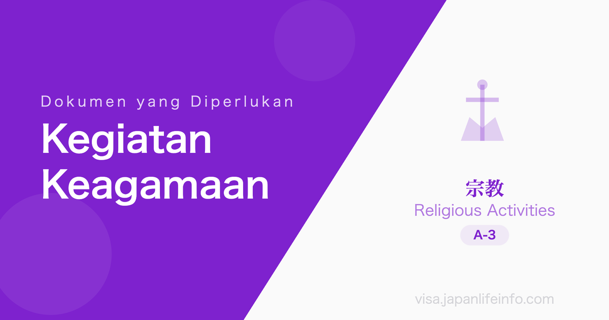 Keagamaan - Dokumen yang Diperlukan