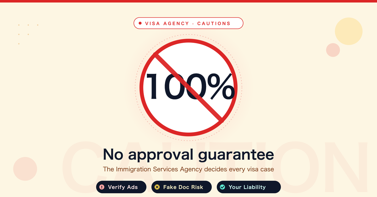 Things to Watch Out for When Using a Japan Visa Agency