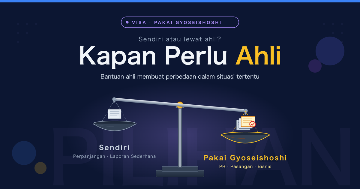 Kapan Sebaiknya Menggunakan Jasa Gyoseishoshi untuk Permohonan Visa Jepang