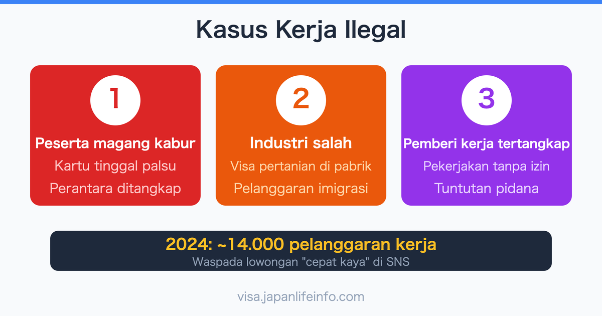 Kasus Nyata Pendeteksian Kerja Ilegal di Jepang