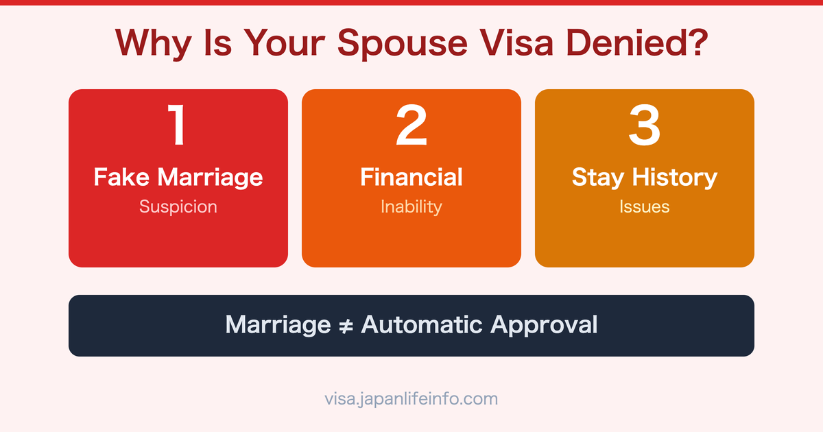 Top Reasons Why Japan Spouse Visas Get Rejected