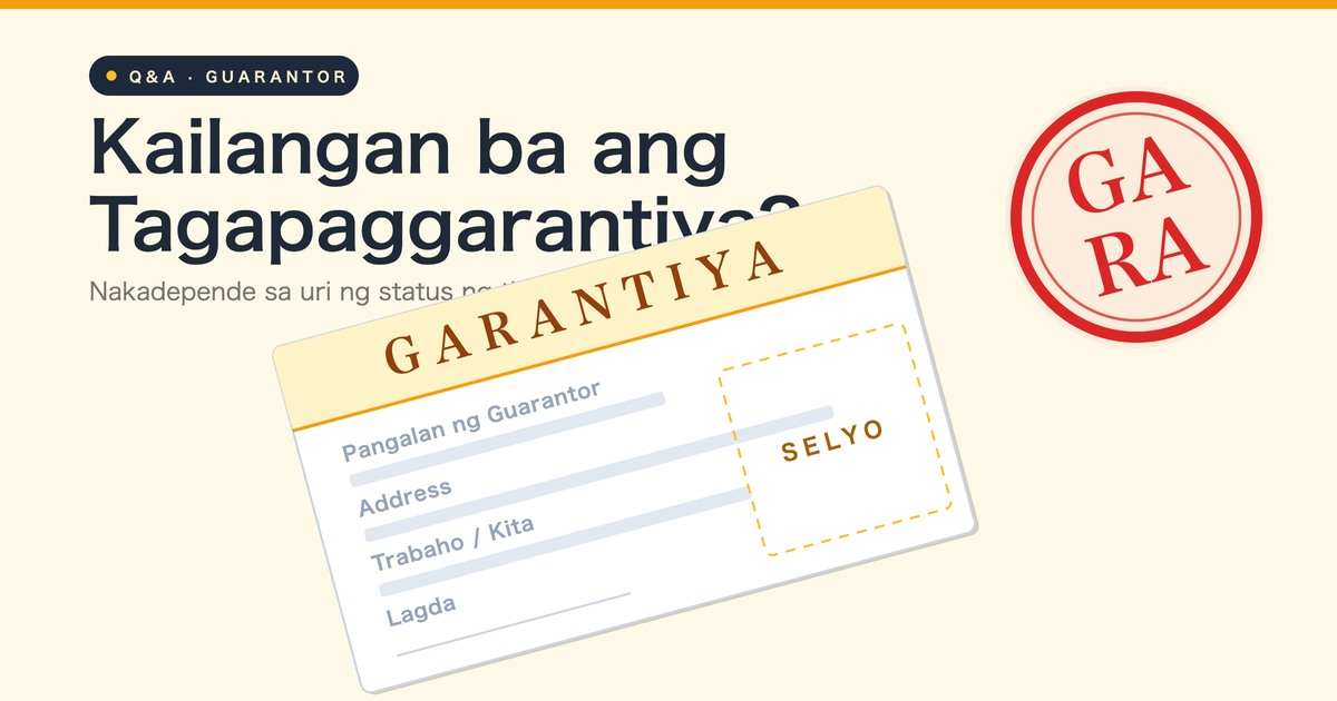 Kailangan ba ang Tagapaggarantiya sa Pag-apply ng Visa sa Japan?